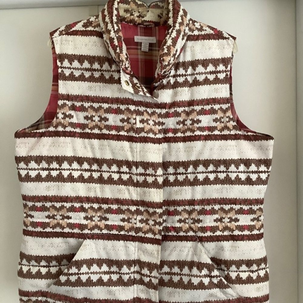 CHARTER CLUB NEW CONDITION PUFFER ZIPPER WOMAN VEST SIZE XL​